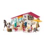 Ensemble de jouets Schleich Rider Café Plastique