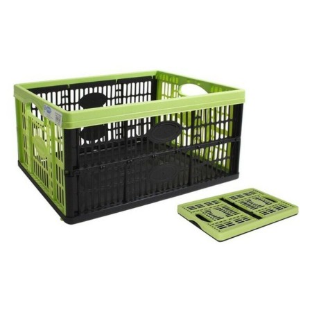 Boîte Multiusage Tontarelli Voilà Pliable Noir Vert (47,5 x 35 x 23,6 cm)