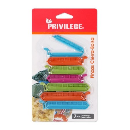 Pinces ferme-sacs Privilege (7 pcs)