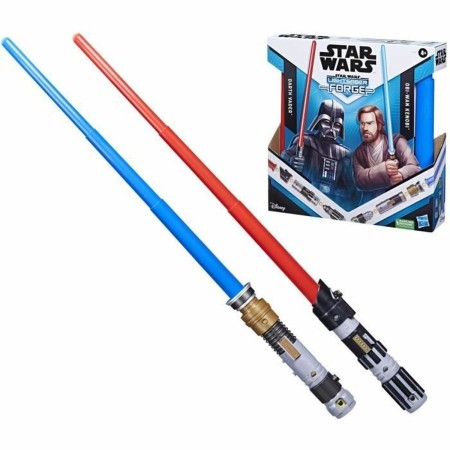 Epée Laser Star Wars Lightsaber Forge: Darth Vader vs Obi-Wan Kenobi 2 Unités