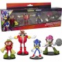 Figuras Articuladas Sonic Prime 4 Piezas