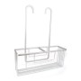 Rangement de douche Confortime Alluma Aluminium Blanc