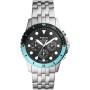 Reloj Hombre Fossil FS5827 Negro Plateado