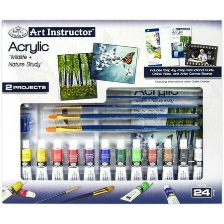 Set de pintura Royal & Langnickel Art Instructor 24 Piezas Multicolor