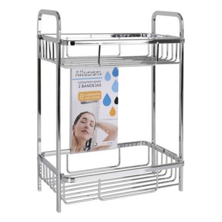 Etagère de salle de bains Confortime Aluminium (29 x 18 x 40 cm)