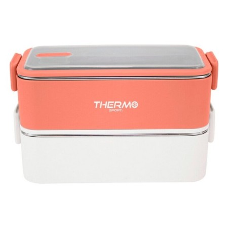 Boîte à lunch ThermoSport Rectangulaire Thermique (1100 ml) (2 x 550 ml)