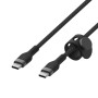 Cable USB C Belkin BOOST↑CHARGE PRO Flex Negro 3 m