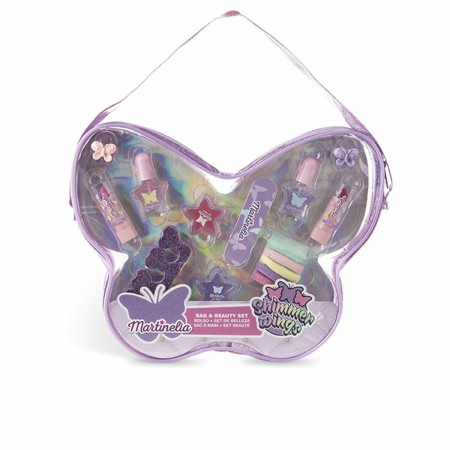 Set de Maquillaje Infantil Martinelia Shimmer Wings Bolso Mariposa 15 Piezas