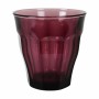 Set de Verres Duralex Picardie Violet 4 Pièces 250 ml (12 Unités)