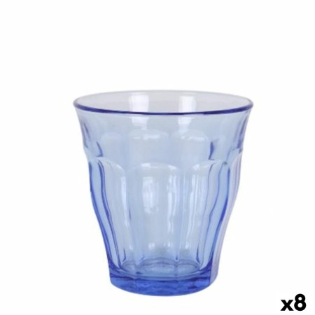 Set de Verres Duralex Picardie Bleu 6 Pièces 220 ml (8 Unités)