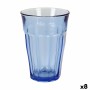 Set de Verres Duralex Picardie Bleu 4 Pièces 360 ml (8 Unités)