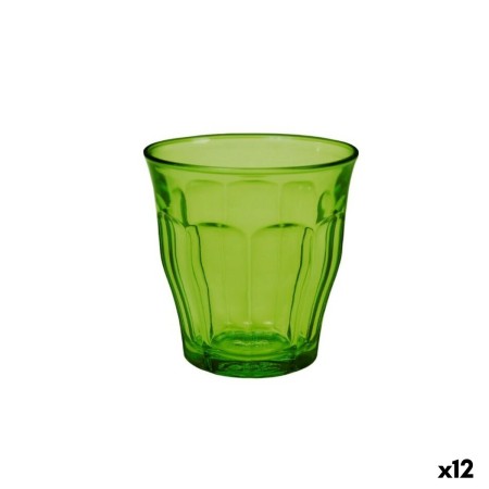 Set de Verres Duralex Picardie Vert 4 Pièces 250 ml (12 Unités)