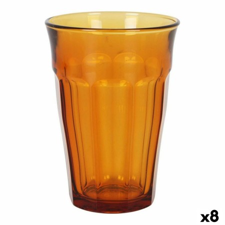 Set de Verres Duralex Picardie Ambre 4 Pièces 360 ml (8 Unités)
