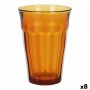 Set de Verres Duralex Picardie Ambre 4 Pièces 360 ml (8 Unités)