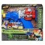 Super Robot Transformable Transformers Rise of the Beasts: Optimus Prime Nerf Blaster 2 en 1 Pistola de Dardos