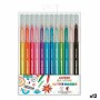 Ensemble de Marqueurs Alpino Glitter Marker Multicouleur (12 Unités)