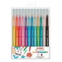 Ensemble de Marqueurs Alpino Glitter Marker Multicouleur (12 Unités)