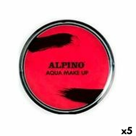 Maquillage en poudre Alpino À l'eau 14 g Rouge (5 Unités)