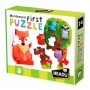 Puzzle HEADU Montessori Forêt (4 Unités)