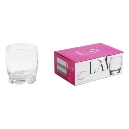 Ensemble de Verres à Liqueur LAV Adora (6 uds) (80 ml)