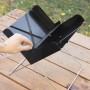 Mini-barbecue Pliable Portable pour Charbon Foldecue InnovaGoods Noir Acier inoxydable (Reconditionné A)