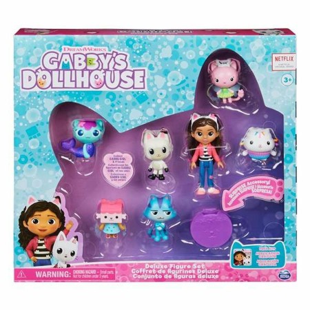 Figura de Acción Spin Master Gabby and the magic house Deluxe figurines set
