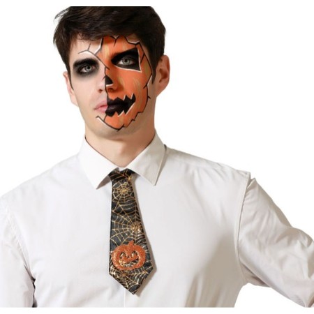 Cravate Citrouille Halloween