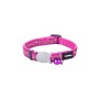 Collier pour Chien Red Dingo STYLE STARS LIME ON HOT PINK 41-63 cm