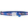 Collier pour Chien Red Dingo STYLE US FLAG 41-63 cm