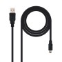 Cable USB a Mini USB NANOCABLE 10.01.0400 50 cm