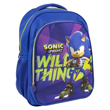 Cartable Sonic Bleu 31 x 14 x 41 cm