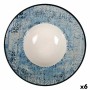 Assiette à pâtes La Mediterránea Electra Porcelaine (6 Unités)