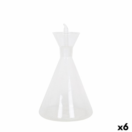 Aceitera La Mediterránea 1 L Vidrio de Borosilicato (6 Unidades)