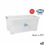 Caja Multiusos Dem Kira 61 L 68 x 40 x 31 cm (2 Unidades)