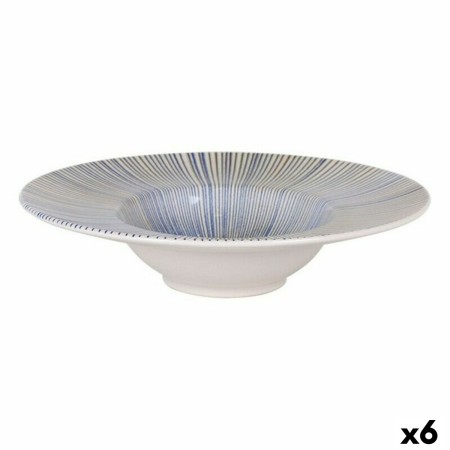 Assiette à pâtes La Mediterránea Irys (6 Unités) (23 cm)