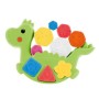 Puzzle 3D Dino Lino Chicco 2 en 1 9 Piezas 23,2 x 3,7 x 23,2 cm