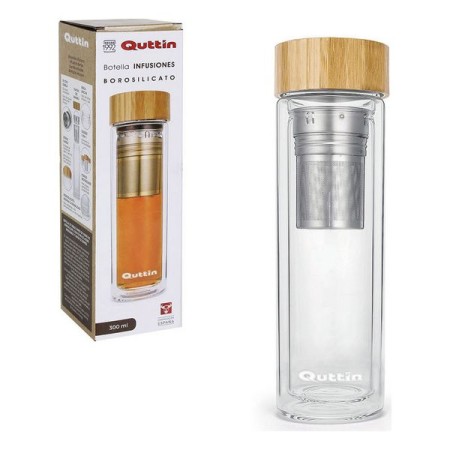 Bouteille Quttin Kit infusion Verre Borosilicaté (300 ml)