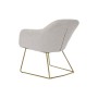 Fauteuil DKD Home Decor Beige Doré Métal 63 x 64 x 70 cm