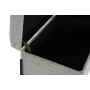 Banquette DKD Home Decor Noir Gris Métal 123 x 40 x 43 cm