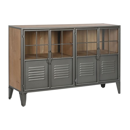 Buffet Home ESPRIT Marron Gris Naturel Gris foncé 120 x 34 x 79 cm