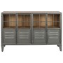 Buffet Home ESPRIT Marron Gris Naturel Gris foncé 120 x 34 x 79 cm