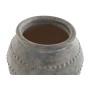 Vase Home ESPRIT Gris clair Terre cuite Oriental 40,5 x 40,5 x 48 cm