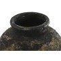 Vase Home ESPRIT Gris foncé Terre cuite Oriental 23,5 x 23,5 x 33,5 cm