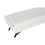 Banqueta Home ESPRIT Blanco Negro 120 x 40 x 42 cm