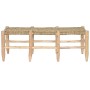 Banqueta Home ESPRIT Natural Yute Madera 120 x 35 x 45 cm