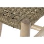 Banquette Home ESPRIT Naturel Jute Bois 120 x 35 x 45 cm