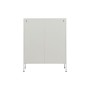 Cajonera Home ESPRIT Blanco Metal Vintage 80 x 35 x 102 cm