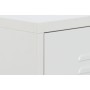 Cajonera Home ESPRIT Blanco Metal Vintage 80 x 35 x 102 cm