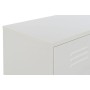 Cajonera Home ESPRIT Blanco Metal Vintage 80 x 35 x 102 cm
