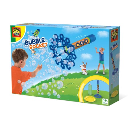 Jeu de Bulles de Savon SES Creative Rocket and trained of bubbles (FR)